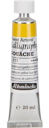 Schmincke 211 Tüp Hardal Sarısı 20 ml Guaj Boya