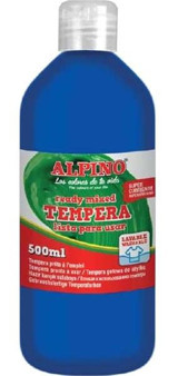 Alpino Tempera Koyu Mavi 500 ml Guaj Boya