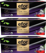 Efor Bergamot Demlik Poşet Çay 3x144 Adet