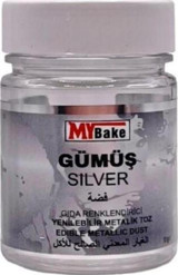 My Bake Gümüş Su Bazlı Toz Gıda Boyası 10 gr