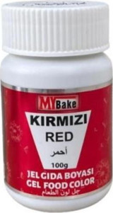 My Bake Kırmızı Su Bazlı Jel Gıda Boyası 100 gr
