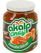 Akalp Çiftliği Ev Yapımı Organik Antep Domates Salçası 450 gr
