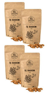 Koztepe Çiftliği Çiğ Organik Tane Badem İçi 4x260 gr