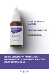 Lopren Sebum Dengeleyici Canlandırıcı Jel Yüz Serumu 30 ml