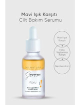 Iva Natura Blue Light Effect Koru Canlandırıcı Yaşlanma Karşıtı Kırışıklık Karşıtı Jel Yüz Serumu 30 ml