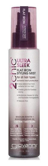 Giovanni 2chic Ultra Sleek Şekillendirici Islak Görünüm Argan Yağlı-Keratinli Güçlü Saç Spreyi 118 ml