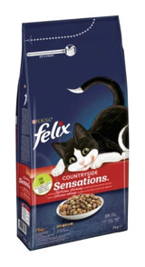 Felix Sığır Eti-Tavuklu Yetişkin Kuru Kedi Maması 2 kg