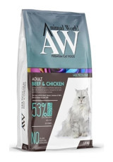 Animal World Multi Color Biftek-Tavuklu Az Tahıllı Yetişkin Kuru Kedi Maması 1.5 kg