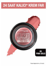 Maybelline New York 65 Pink Gold Krem Metalik Tekli Far Pembe
