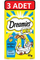 Dreamies Peynir Az Tahıllı Yavru - Yetişkin Kedi Ödül Maması 180 gr