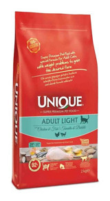 Unique Light Balıklı-Tavuklu Tahıllı Yetişkin Kuru Kedi Maması 2 kg