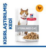 Hill's Science Plan Tavuklu Kısırlaştırılmış Tahılsız Yetişkin Kuru Kedi Maması 85 gr