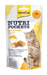 Gimcat Nutripockets Peynir Yetişkin Kedi Ödül Maması 60 gr