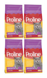 Pro Line Kuzu Etli-Pirinçli Tahıllı Yetişkin Kuru Kedi Maması 4x1.2 kg