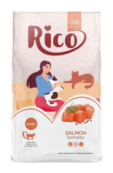 Rico Adult Somonlu Tahıllı Yetişkin Kuru Kedi Maması 15 kg