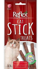 Reflex Sticks Kuzu Etli Tahıllı Yetişkin Kedi Ödül Maması 15 gr