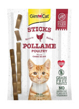 Gimcat Sticks Tavuklu Tahılsız Yavru - Yetişkin Kedi Ödül Maması 20 gr