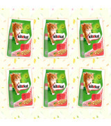Kitekat Biftekli-Sebzeli Yetişkin Kuru Kedi Maması 6x1.8 kg