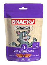 Snacky Deri Ve Tüy Bakımı Tavuklu Yetişkin Kedi Ödül Maması 60 gr