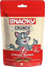 Snacky Crunchy Strong Tavuklu Tahılsız Yetişkin Kedi Ödül Maması 60 gr