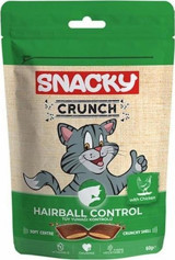 Snacky Crunch Hairball Tavuklu Tahılsız Yetişkin Kedi Ödül Maması 600 gr