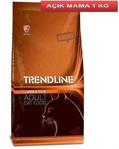 Trendline Kuzu Etli-Pirinçli Yetişkin Kuru Kedi Maması 1 kg