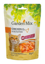 Garden Mix Tavuklu Yetişkin Kedi Ödül Maması 60 gr