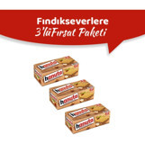 Hanuta Fındıklı Sade Gofret 3x220 gr