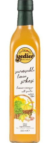 Yedier Sarımsaklı Limon Sirkesi 500 ml