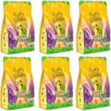 Quik Kabuklu Sade Vitaminli Yetişkin Muhabbet Kuşu Yemi 6x400 gr