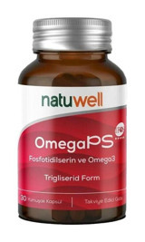 Natuwell PS Omega 3 Kapsül 30 Adet