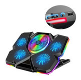 Coolcold 2500 rpm 5 Fanlı Plastik 17.3 inç Gaming Laptop Soğutucu Mavi