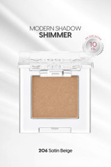 Missha Modern Shadow Shimmer Satin Beige 206 Toz Işıltılı Tekli Göz Farı