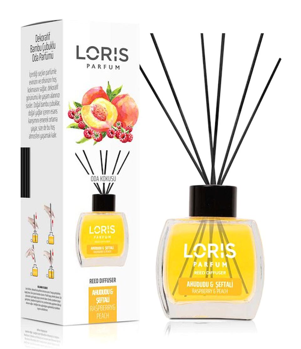 Loris Parfüm Çubuklu Ahududu-Şeftali Oda Kokusu 120 ml