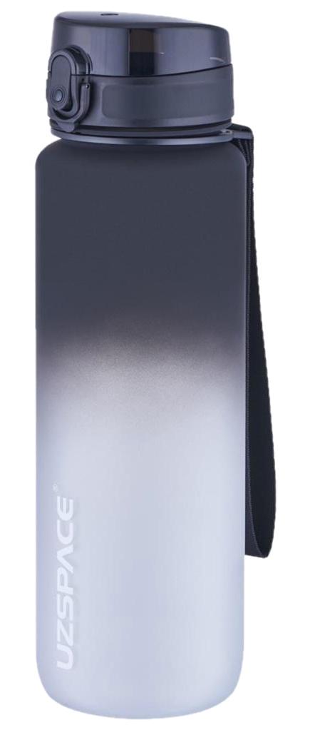 Uzspace Beyaz-Siyah Tritan Matara 1 lt