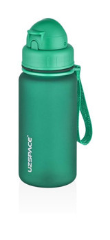Uzspace Pipetli Yeşil Tritan Çocuk Matara 400 ml