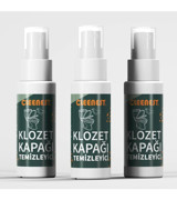 Cleenest Klozet Kapağı Temizleyici Taşınabilir Spreyli 3x50 ml