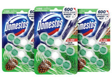 Domestos 5'li Güç Çam Ferahlığı Klozet Bloğu 3x100 gr
