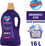 Bingo Renkli ve Beyazlar İçin 67 Yıkama Sıvı Deterjan 4x4 lt