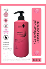 Cece Derm sensaC Alkolsüz Hassas Ciltler Su Bazlı Yüz Temizleme Jeli 500 ml