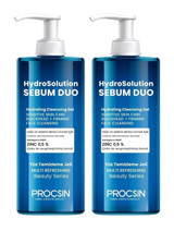 Procsin Hydrosolution Alkolsüz Tüm Ciltler Su Bazlı Yüz Temizleme Jeli 2x200 ml