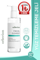 Orberion Alkolsüz Tüm Ciltler Su Bazlı Yüz Temizleme Jeli 200 ml