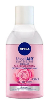 Nivea Alkolsüz Tüm Ciltler Su Bazlı Makyaj Temizleme Suyu 400 ml