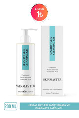 Skinmaster Alkolsüz Hassas Ciltler Su Bazlı Yüz Temizleme Jeli 200 ml
