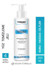 Visbuen Alkolsüz Kuru ve Hassas Ciltler Su Bazlı Yüz Temizleme Jeli 250 ml