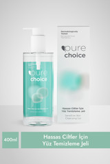 Pure Choice Alkolsüz Hassas Ciltler Su Bazlı Yüz Temizleme Jeli 400 ml