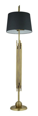 Lampaluce Straordinario Metal Ayaklı Silindir Lambader 180 cm Sarı