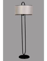 Lumexx Metal Ayaklı Elips Lambader 170 cm Gri