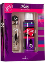 She Angel İkili Kadın Parfüm Deodorant Seti EDT 50 ml + 150 ml Deodorant