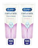 Durex Naturals Ekstra Hassas Su Bazlı Kayganlaştırıcı Jel 2x100 ml